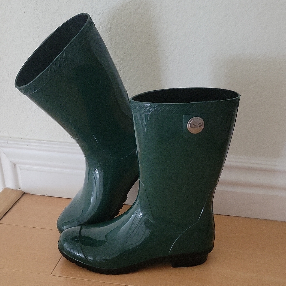 UGG Green Rain Boots